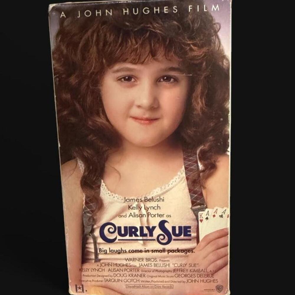 Curly sue vhs tape with